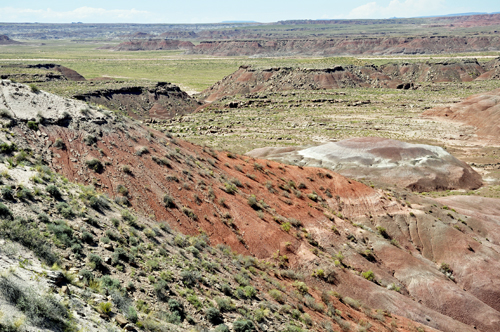 The Painted Desert as seen from Lacey Point
